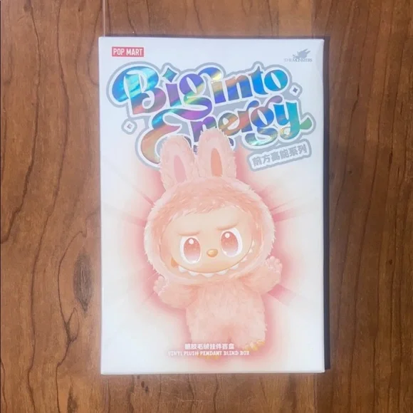 Authentic Pop Mart Big Into Energy Labubu - Hope 🩵✨ - Picture 2 of 6